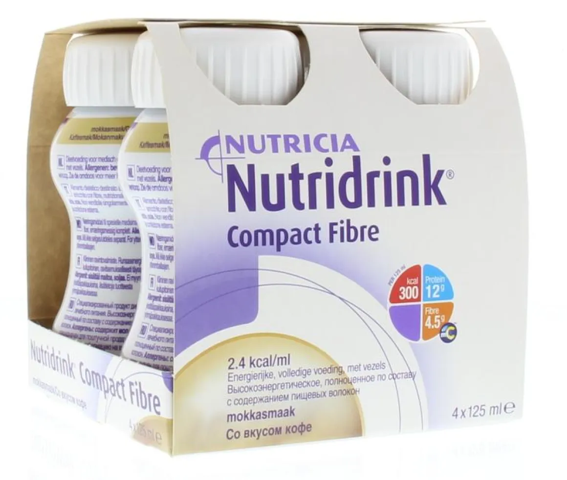 Nutridrink Compact fibre mokka 125ml