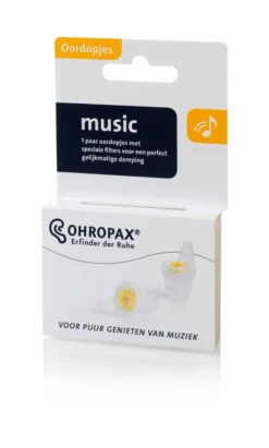 Ohropax Filter music