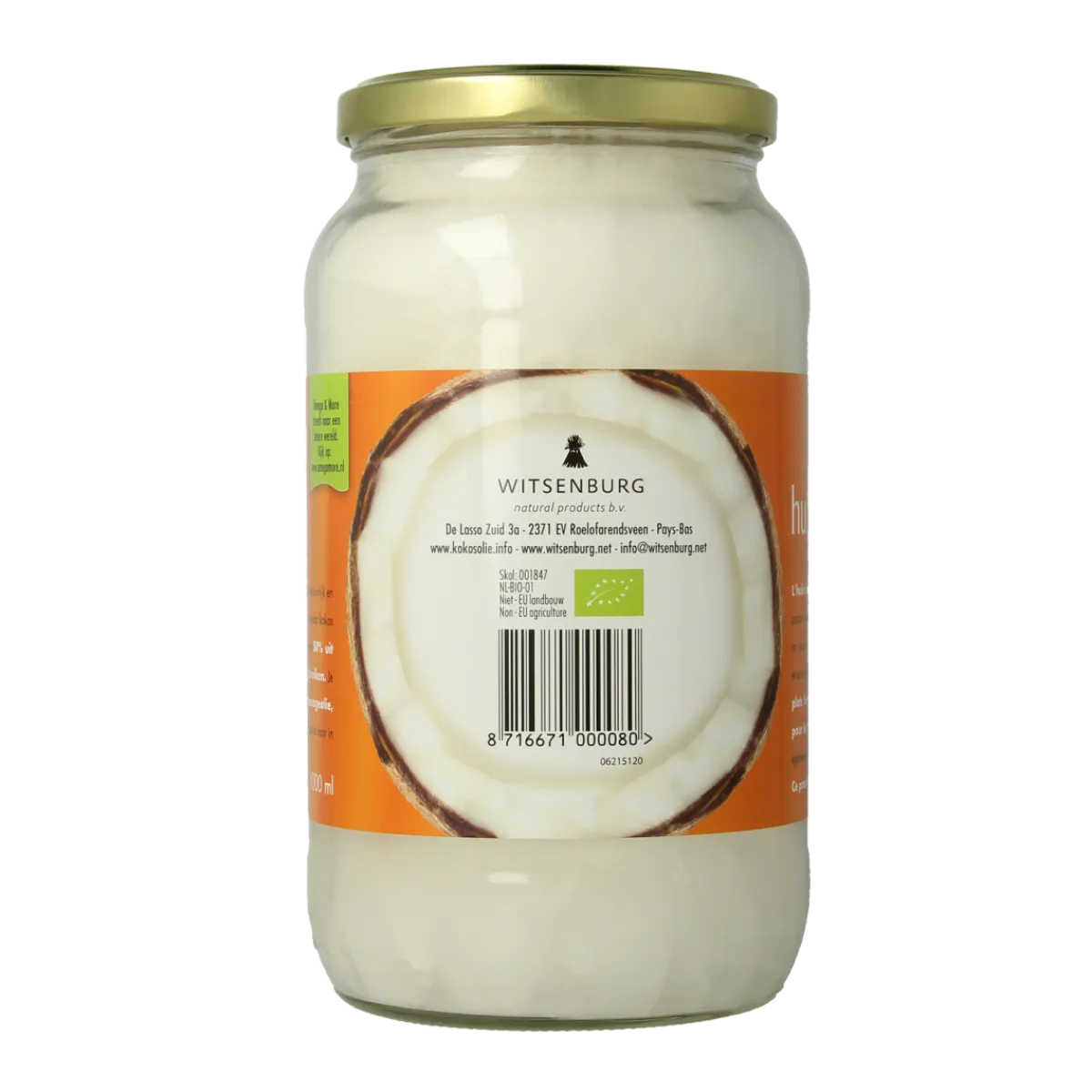 Online Omega & More Kokosolie extra virgin bio
