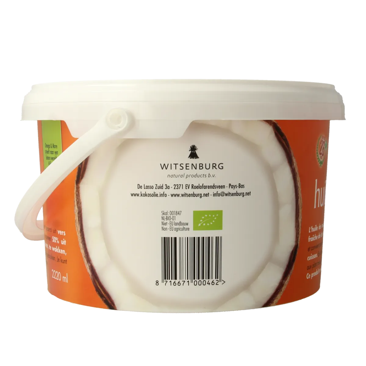 Sale Omega & More Kokosolie geurloos bio 2 kg