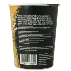 Onoff Instant noodlesoup yellow curry bio