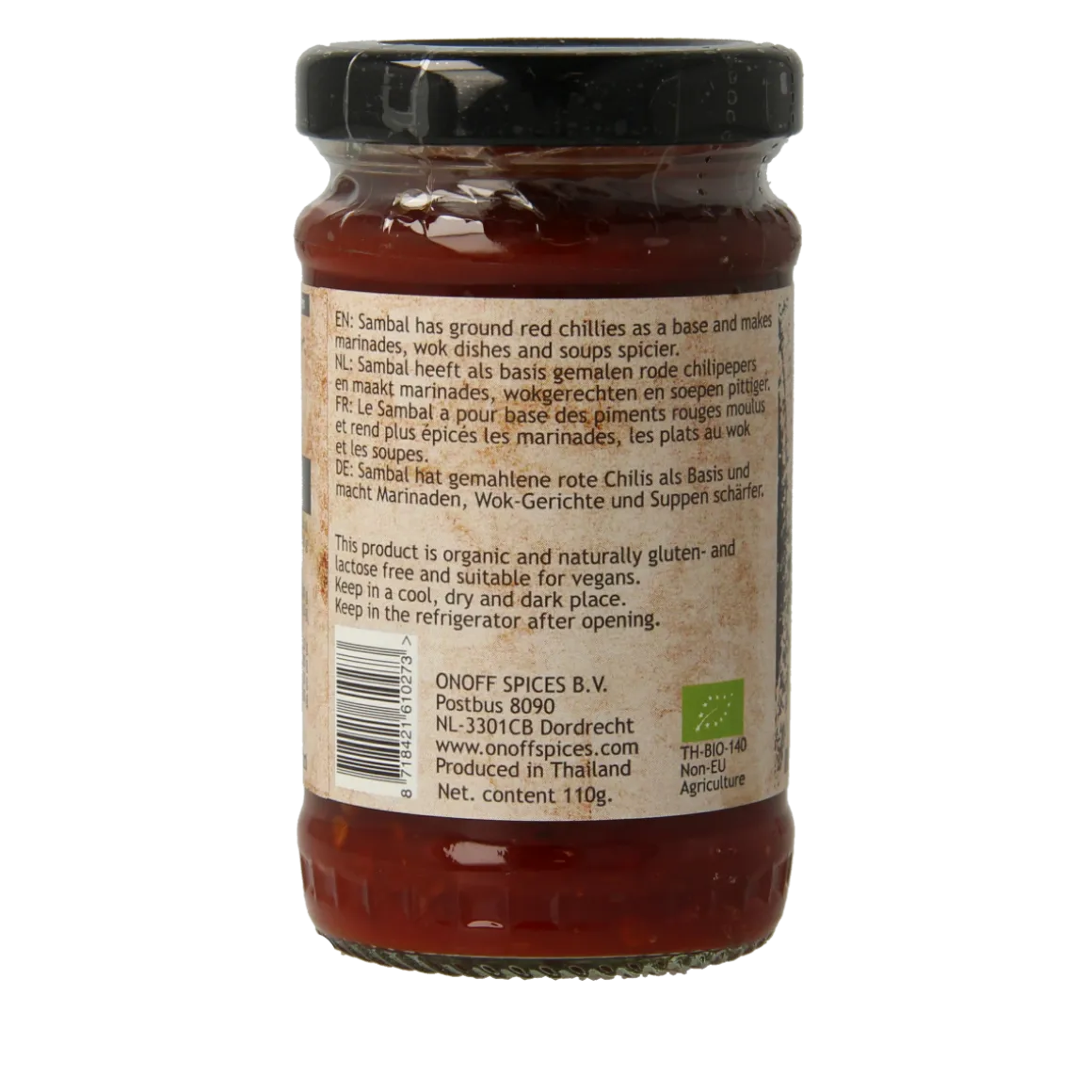 Onoff Sambal oelek bio