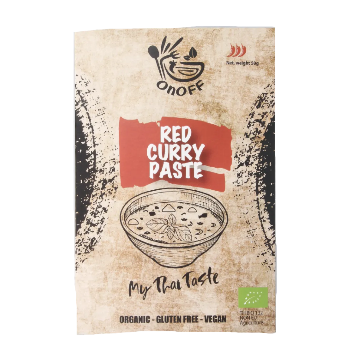 Onoff Thaise rode currypasta bio