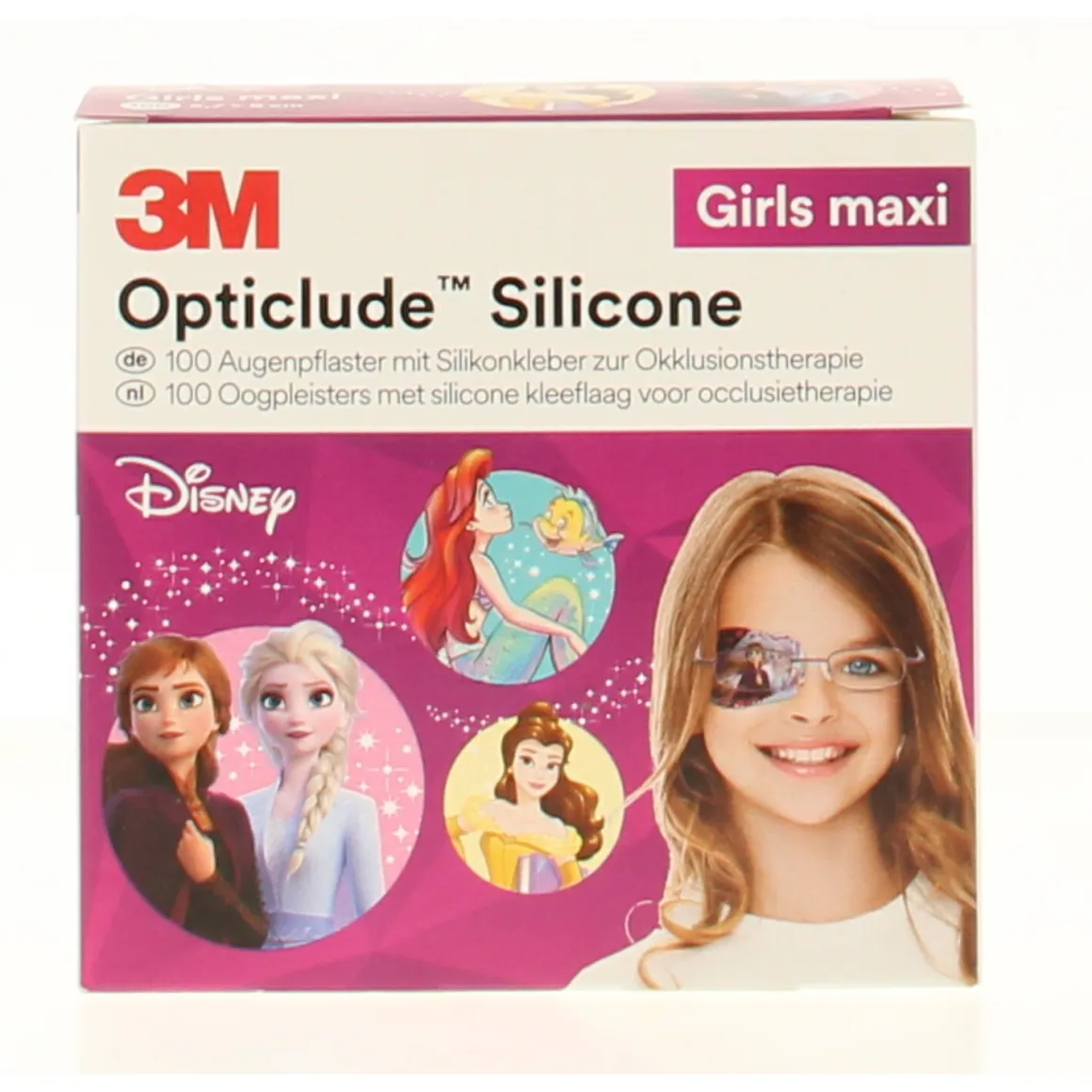 Opticlude Oogpleister siliconen maxi girl
