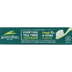 Online Optima Australian tea tree tandpasta fresh & white