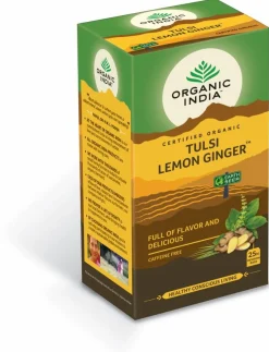 Clearance Organic India Tulsi lemon ginger thee bio