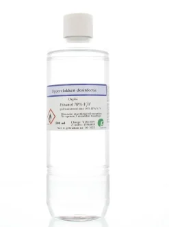 Orphi Alcohol ethanol 70% klepdeksel 10% isopropanol