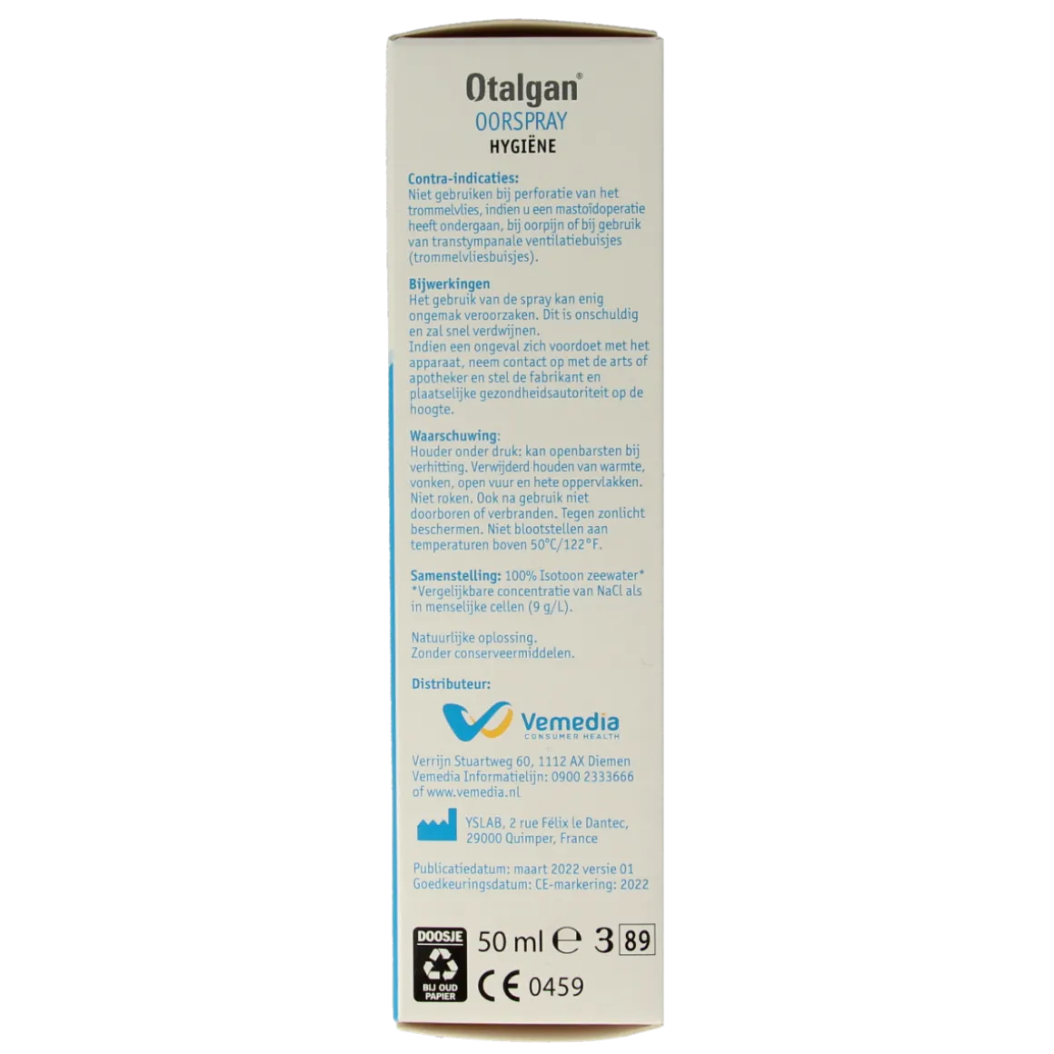 Otalgan Oorspray