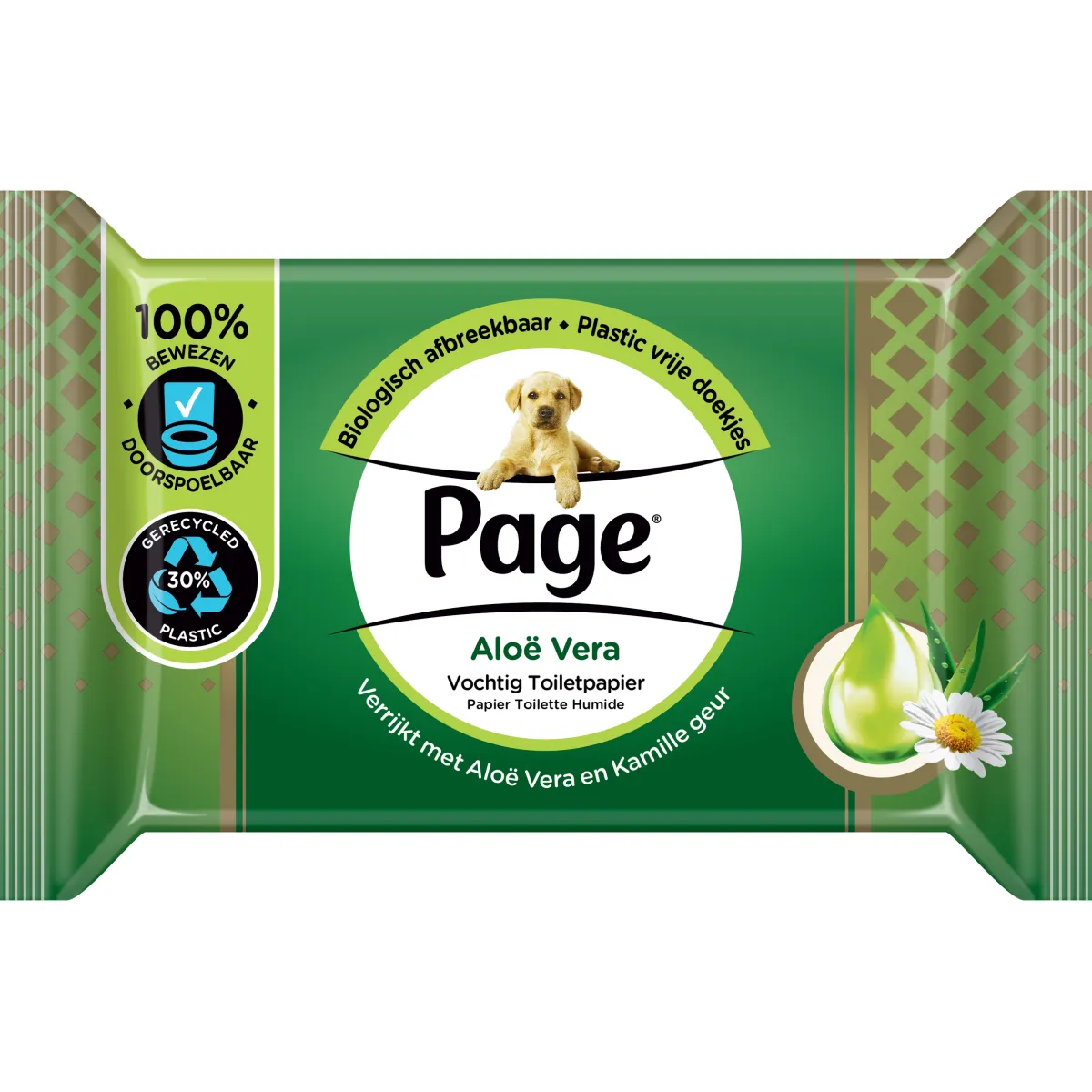Outlet Page Vochtig toiletpapier aloe vera navulling