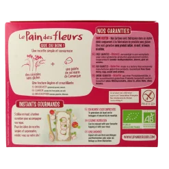 Pain Des Fleurs Krokante crackers meergranen glutenvrij bio