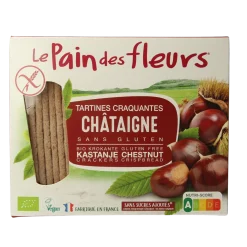 Pain Des Fleurs Krokante crackers boekweit zoutloos glutenvrij bio