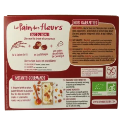 Pain Des Fleurs Krokante crackers boekweit zoutloos glutenvrij bio