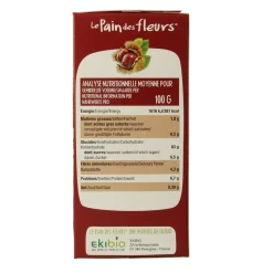 Pain Des Fleurs Krokante crackers kastanje glutenvrij bio