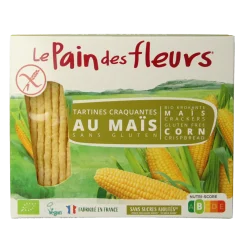 Outlet Pain Des Fleurs Krokante crackers mais glutenvrij bio