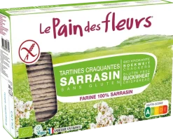 Pain Des Fleurs Krokante crackers boekweit glutenvrij bio