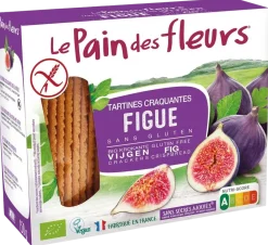 Pain Des Fleurs Krokante crackers vijgen glutenvrij bio