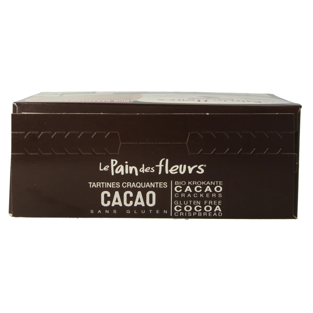 New Pain Des Fleurs Krokante crackers cacao glutenvrij bio