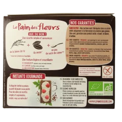 New Pain Des Fleurs Krokante crackers cacao glutenvrij bio