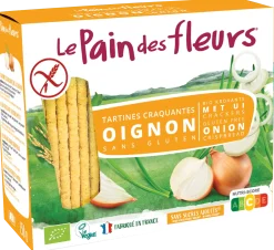 Pain Des Fleurs Krokante crackers ui glutenvrij bio