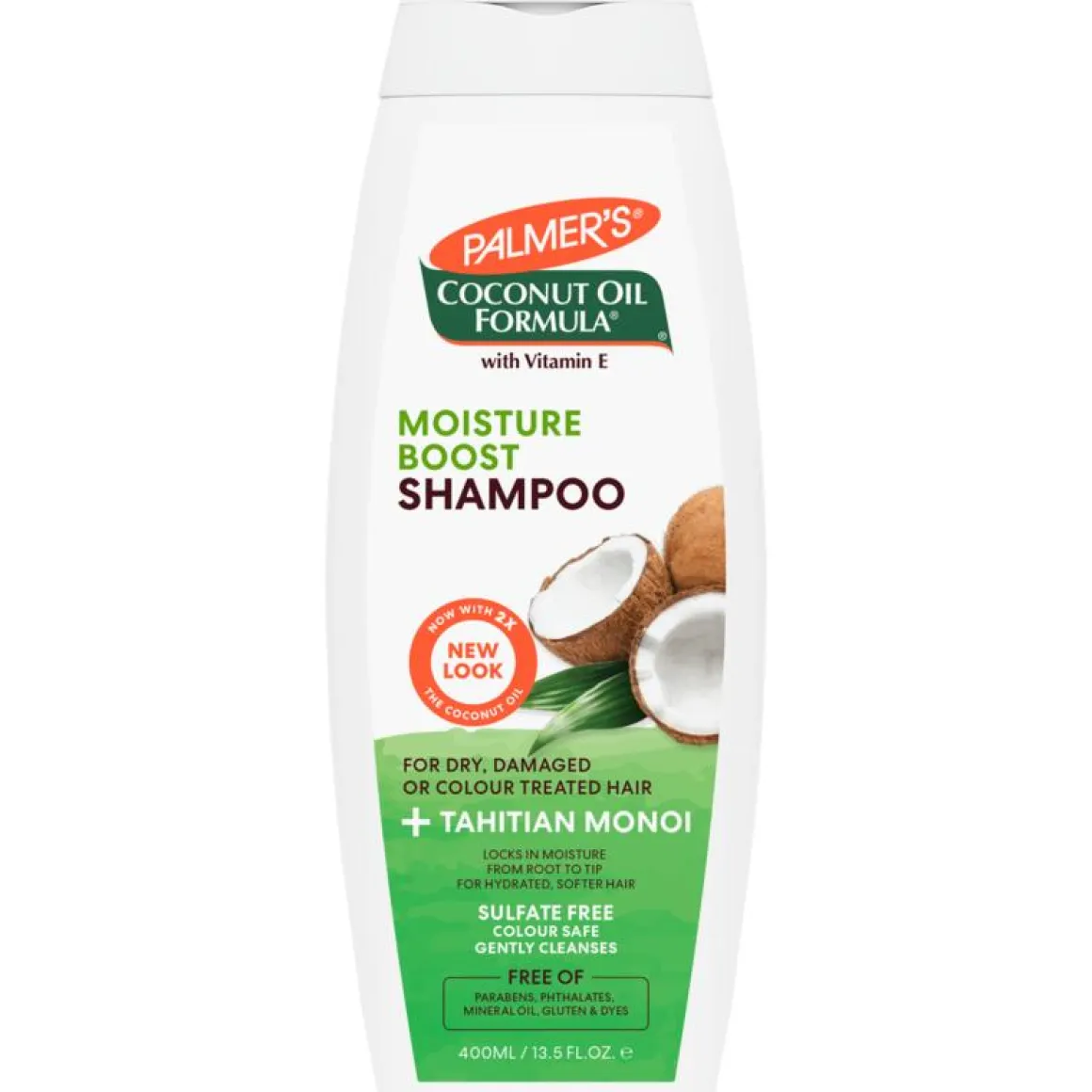 Palmers Shampoo coconut oil moisture boost