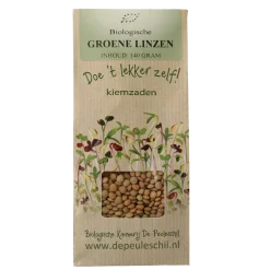 Peuleschil Groene linzen bio