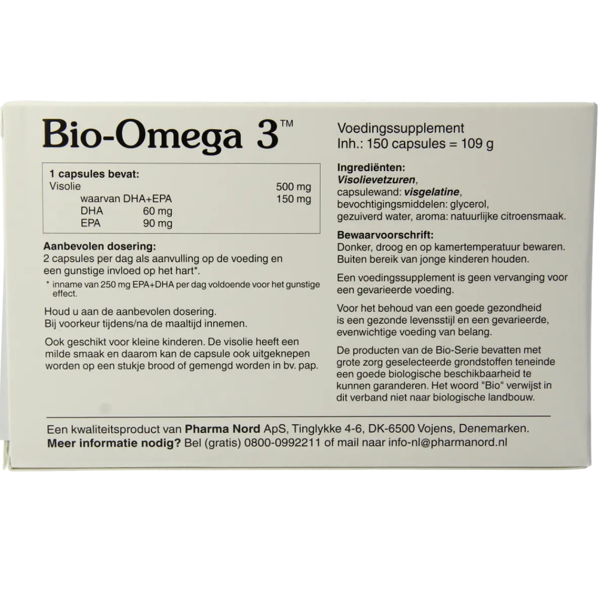 Pharma Nord Bio omega 3 visolie