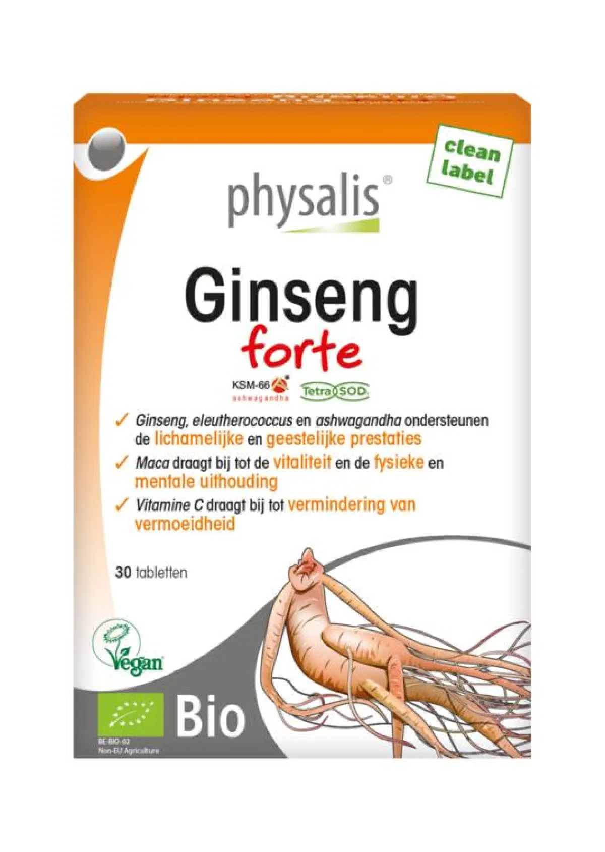 Outlet Physalis Ginseng forte bio