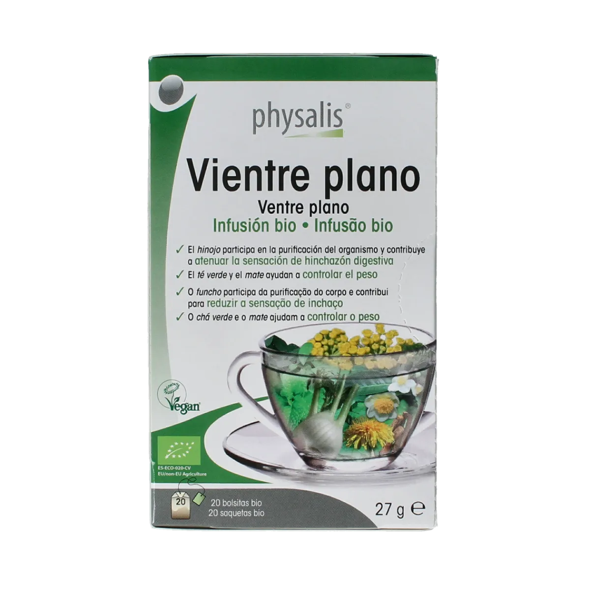 Best Physalis Strakke buik thee bio