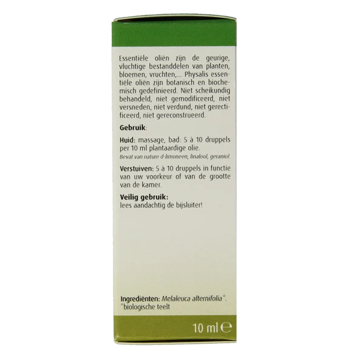 Physalis Tea tree bio