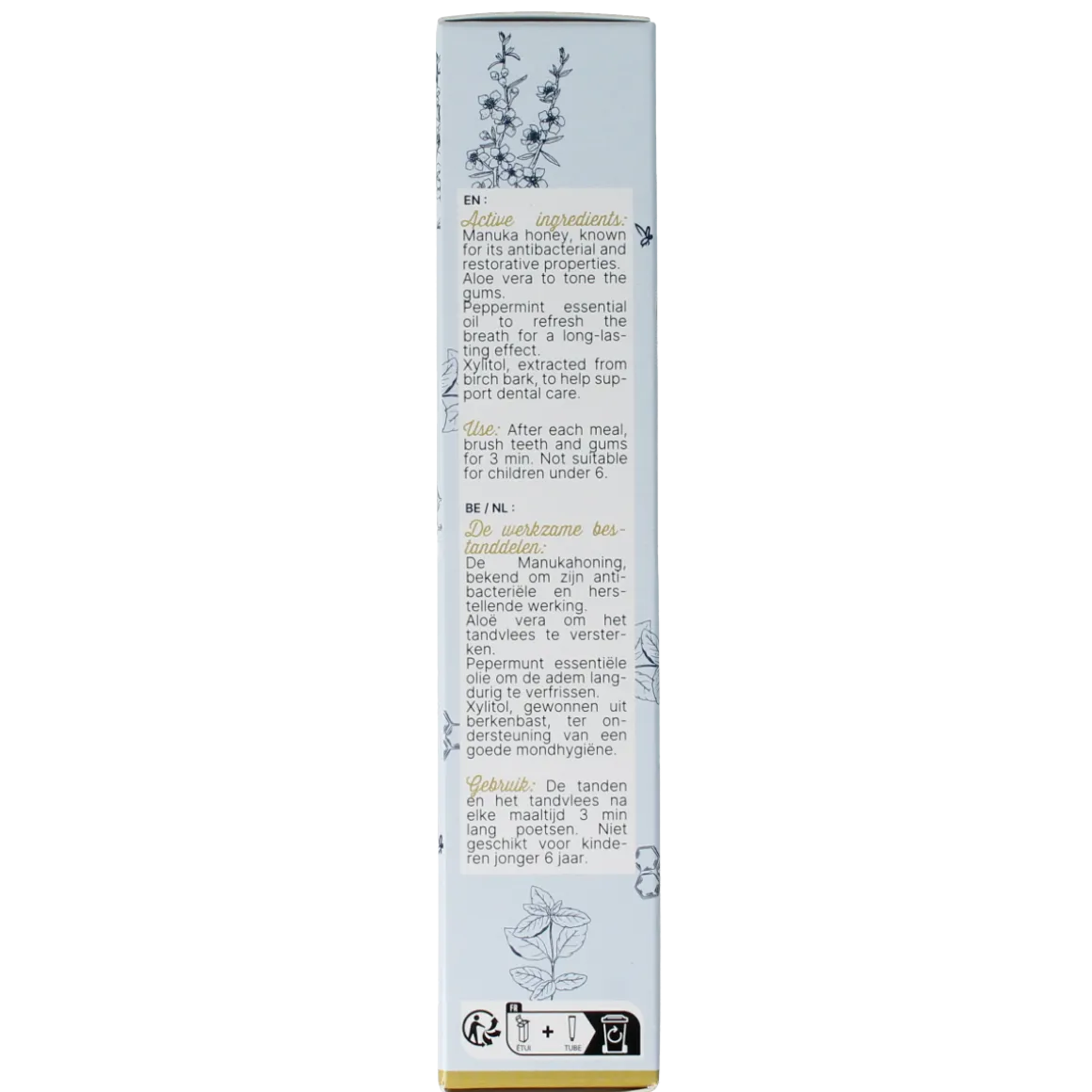 Phytonorm Manuka & propolis tandpasta