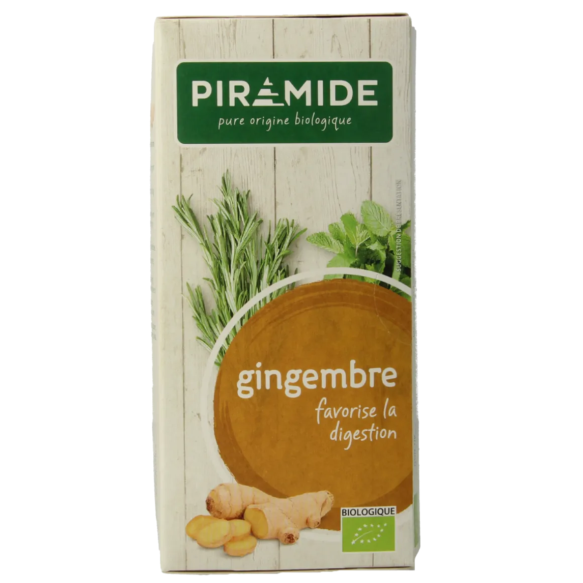 Piramide Gember thee eko bio