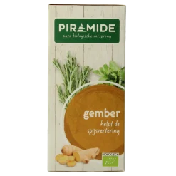 Piramide Gember thee eko bio