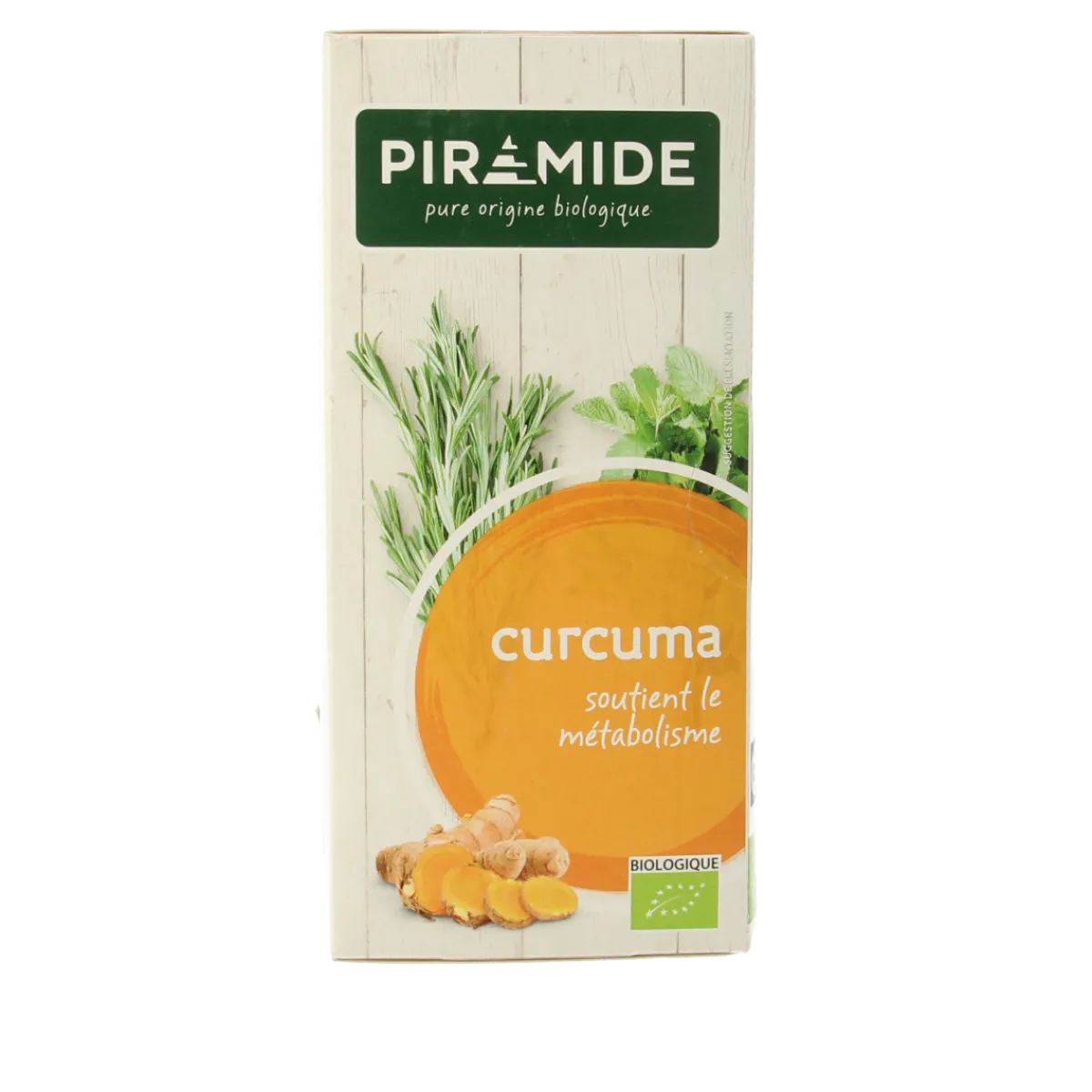 Piramide Kurkuma thee bio