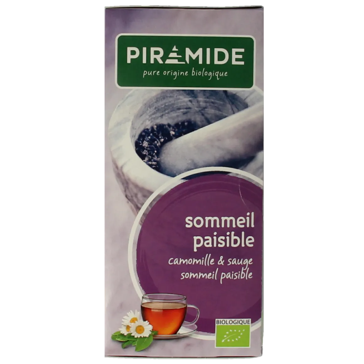 Piramide Lekker slapen thee eko bio