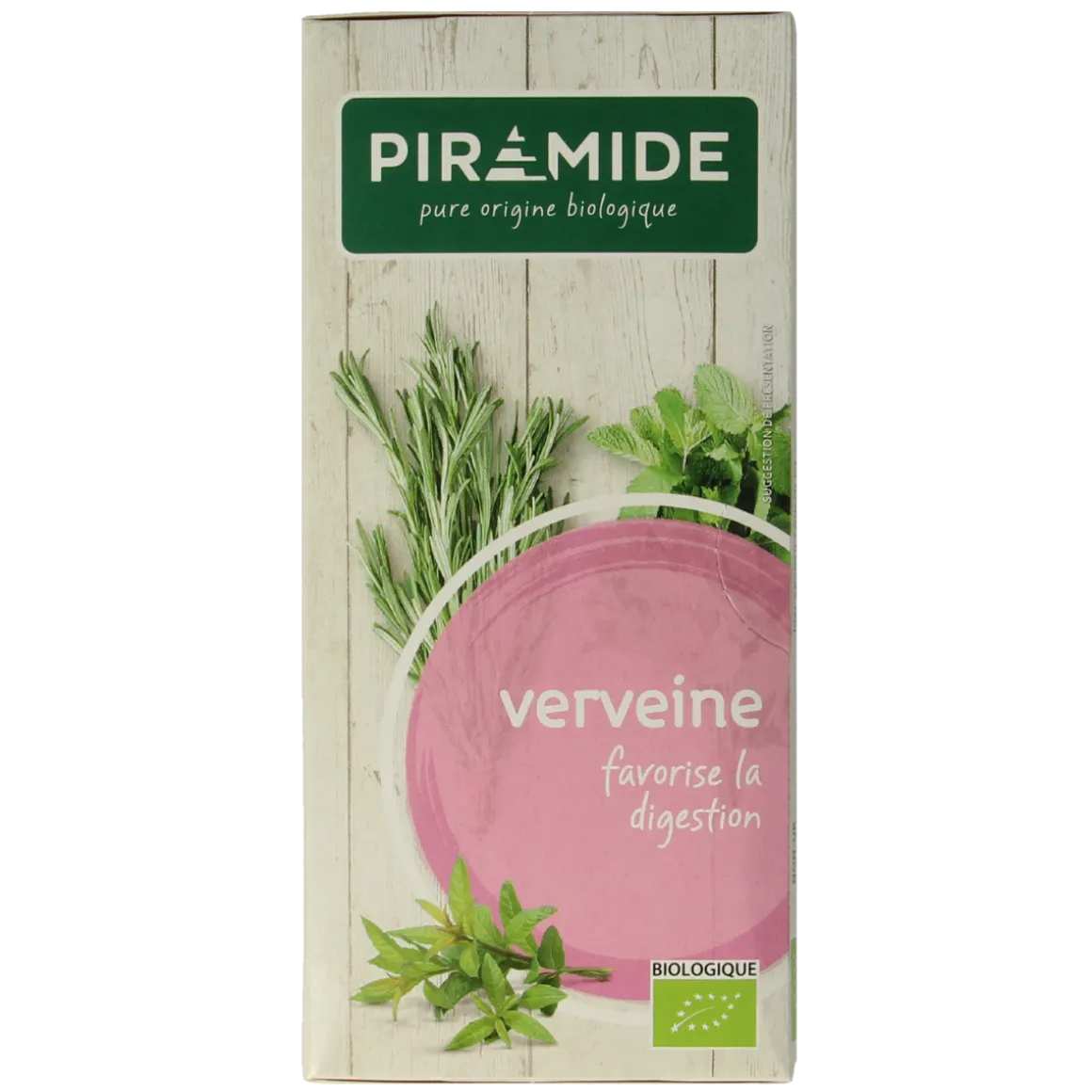 Piramide Verveine thee eko bio