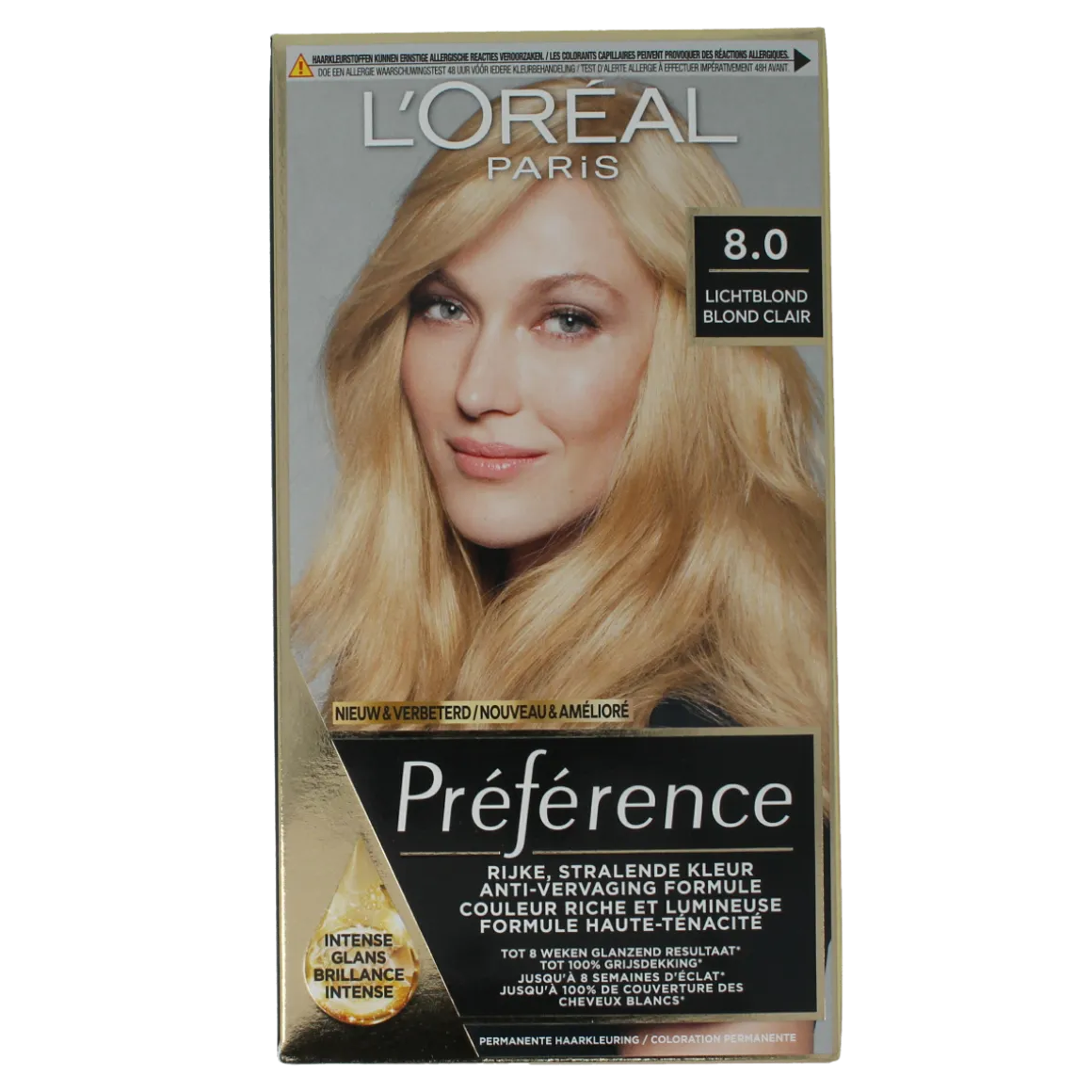 Preference 8 Californie lichtblond