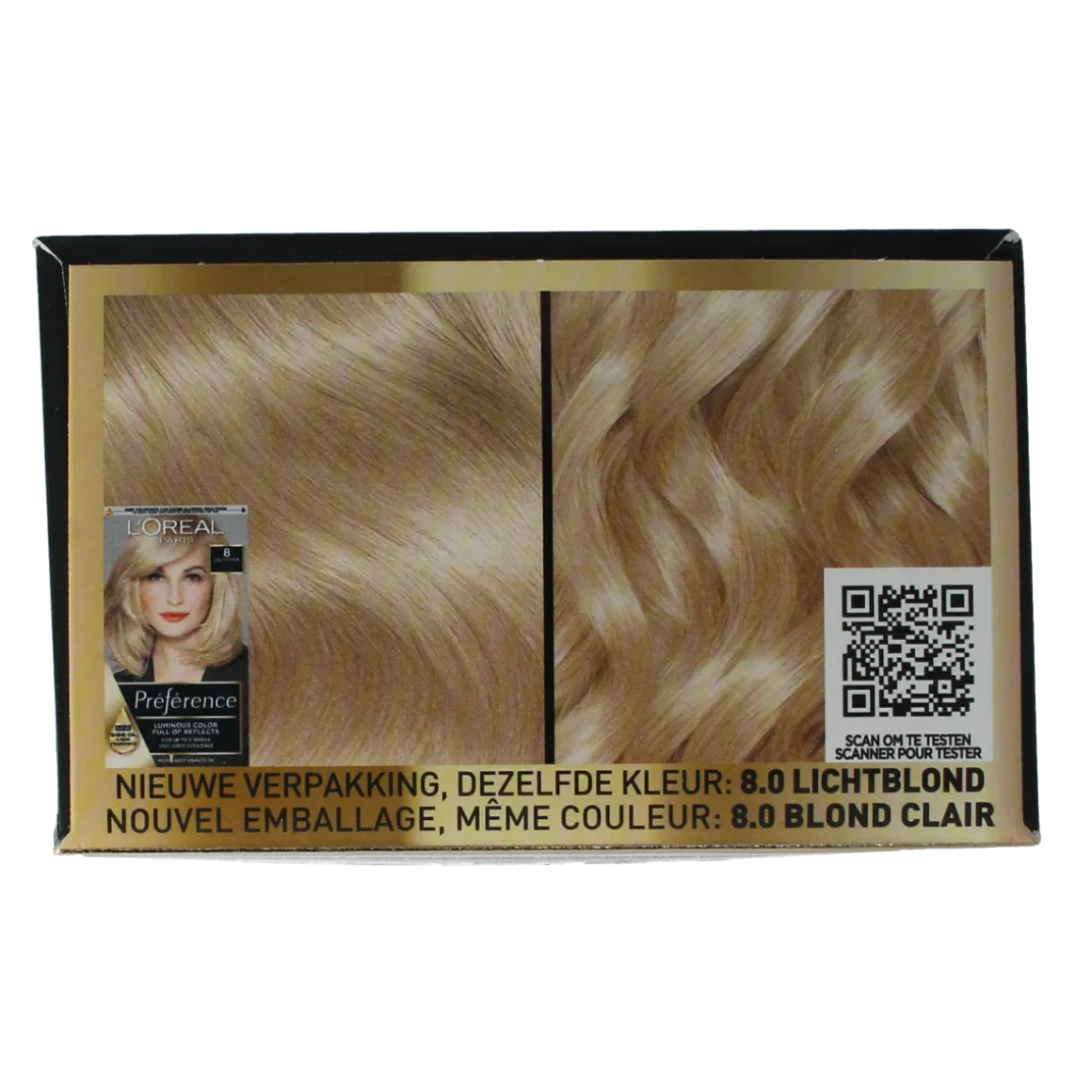 Preference 8 Californie lichtblond