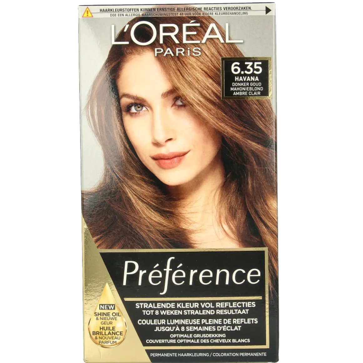 Preference 6.35 Havana donker goud mahonieblond
