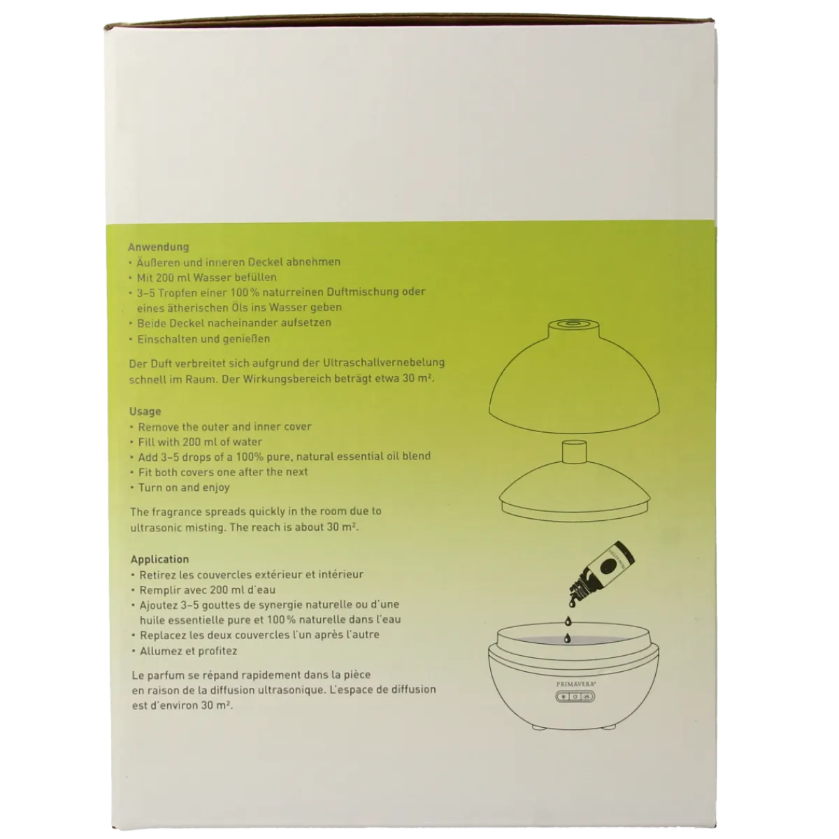 Best Primavera Aroma diffuser feel happy