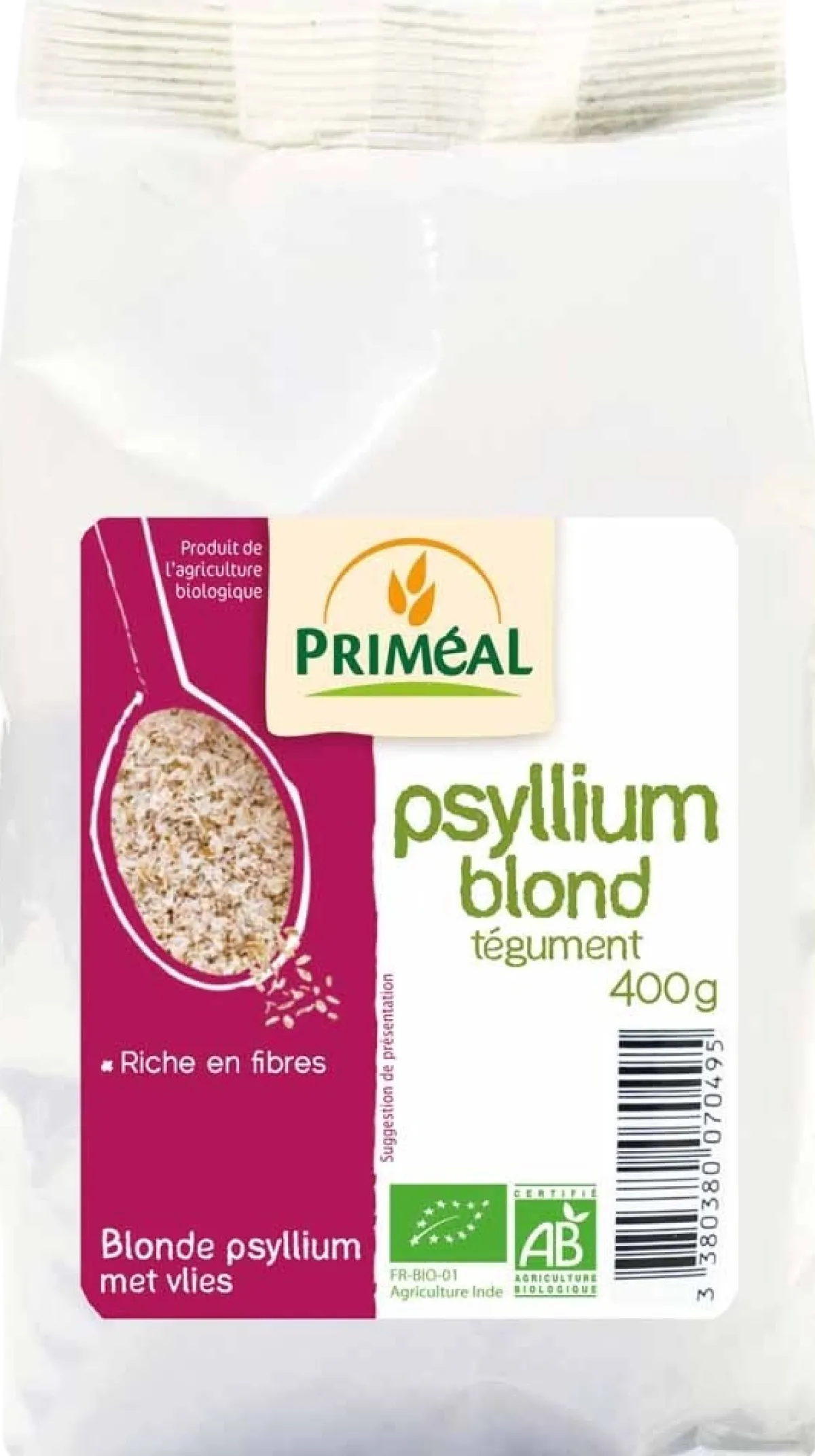 Outlet Primeal Blonde psyllium met vlies bio
