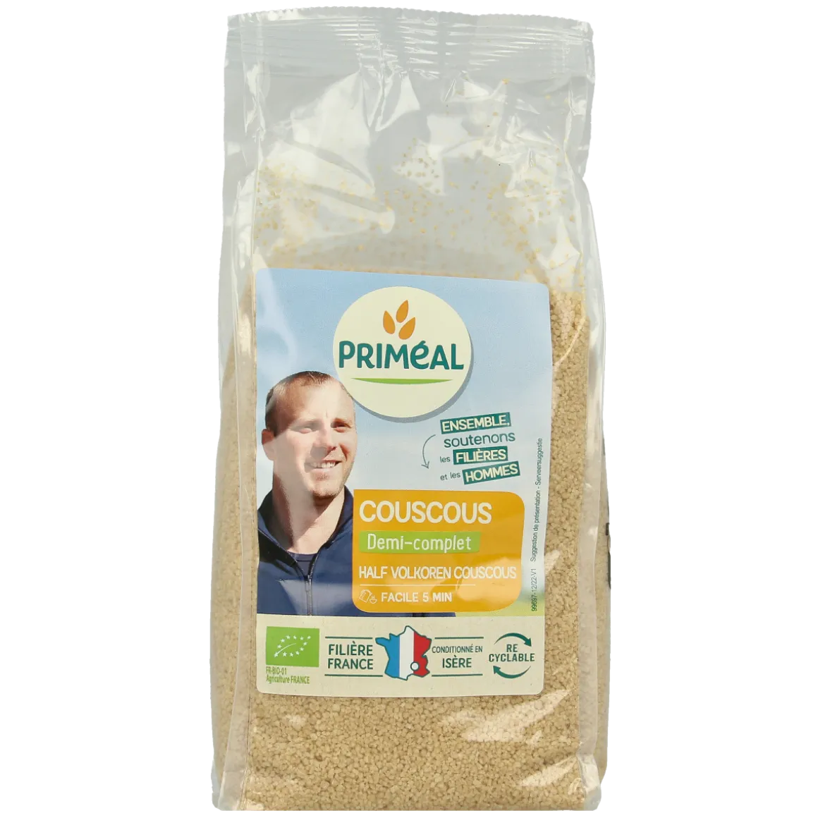 Primeal Couscous halfvolkoren bio
