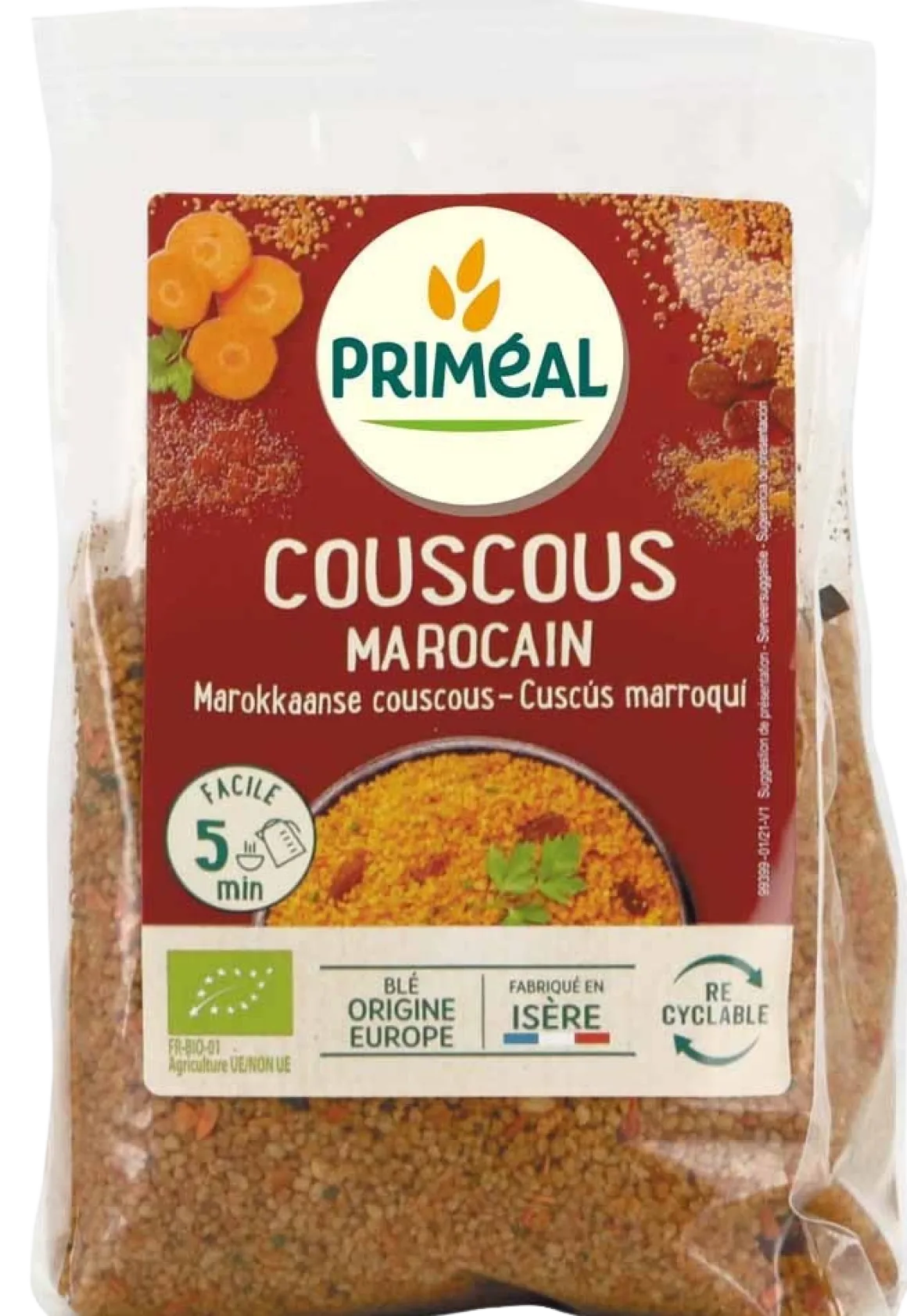 Primeal Couscous Marokkaans bio