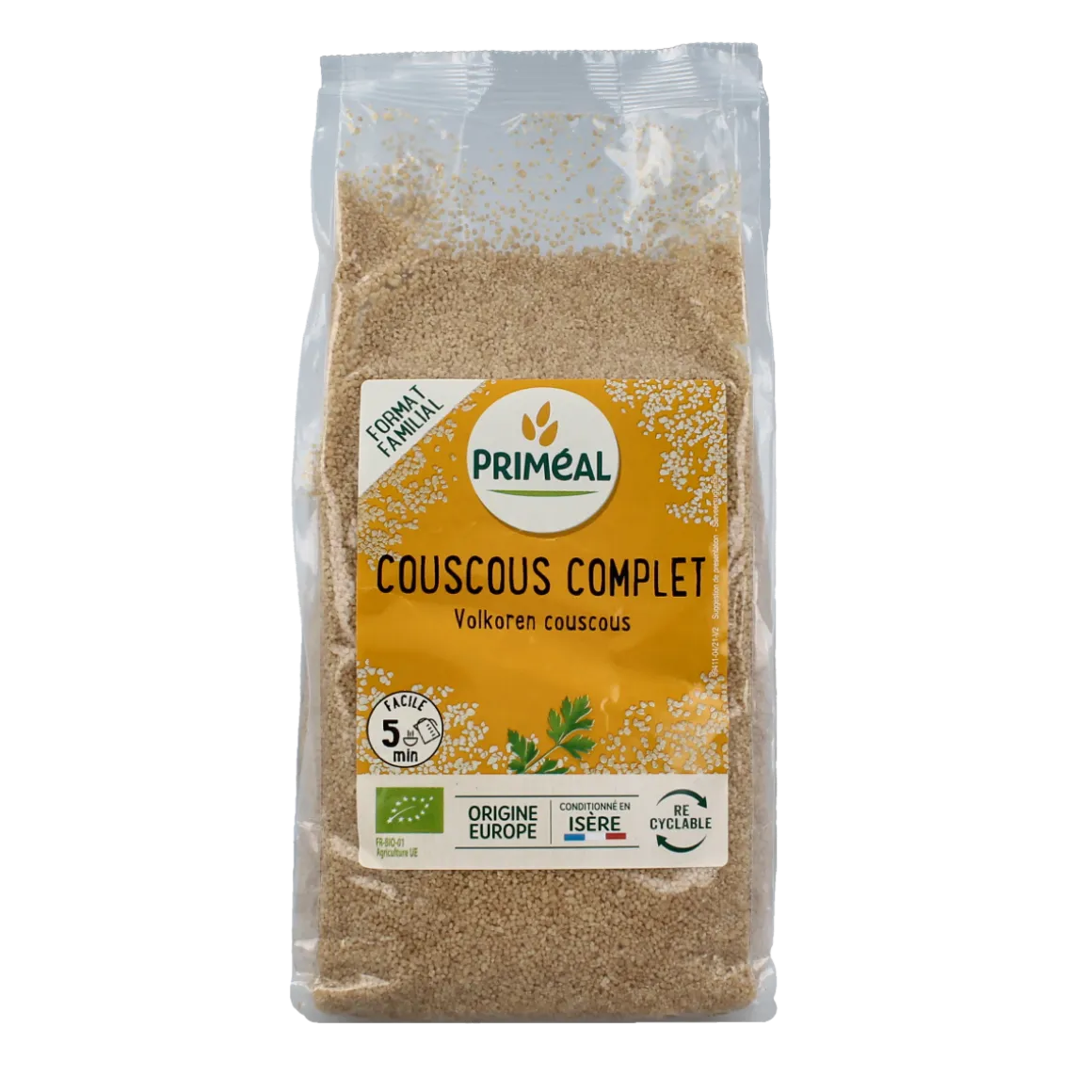Primeal Couscous volkoren bio