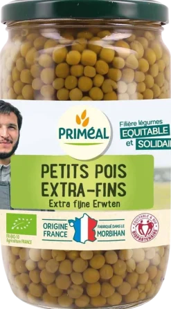 Primeal Doperwten extra fijn bio