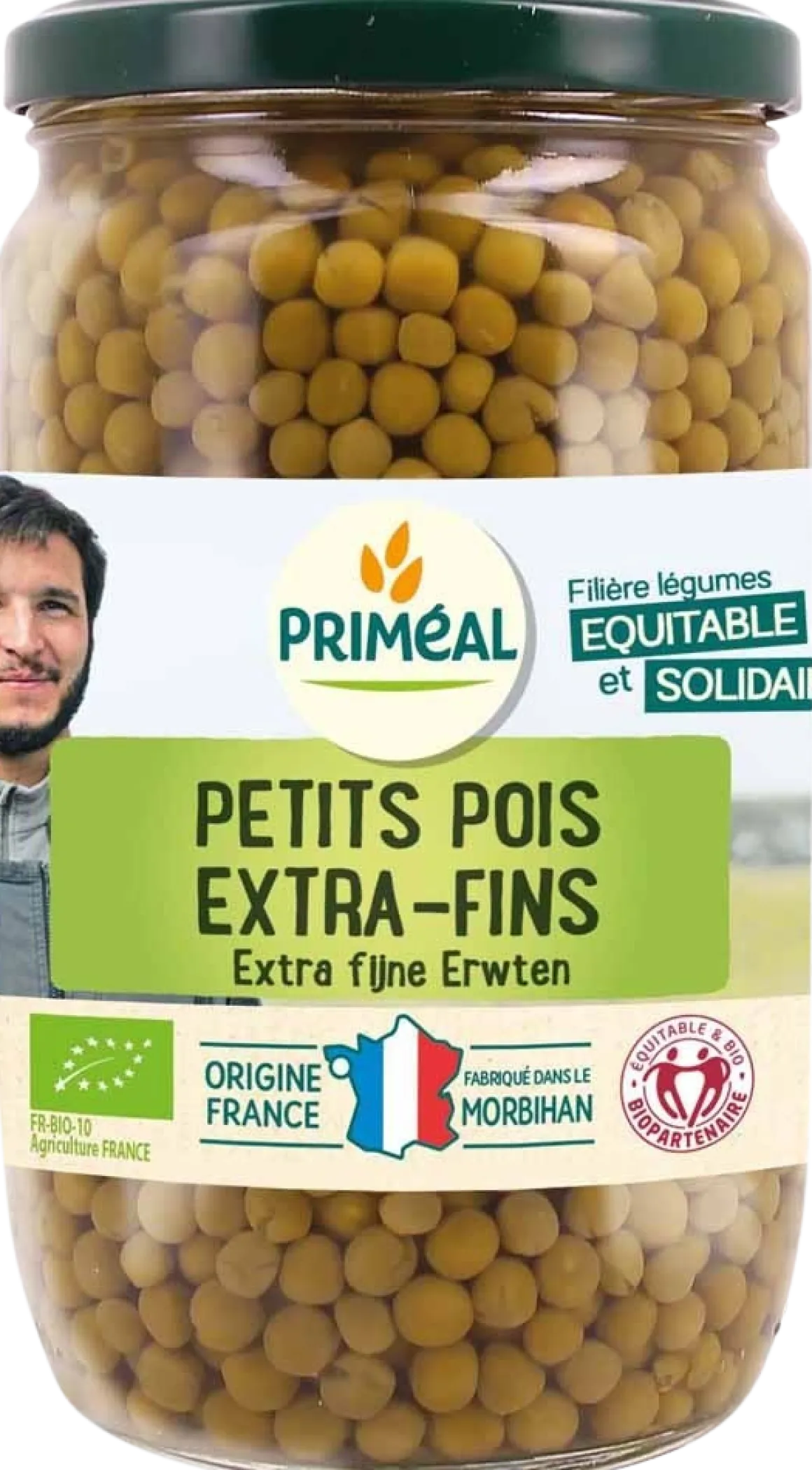 Primeal Doperwten extra fijn bio