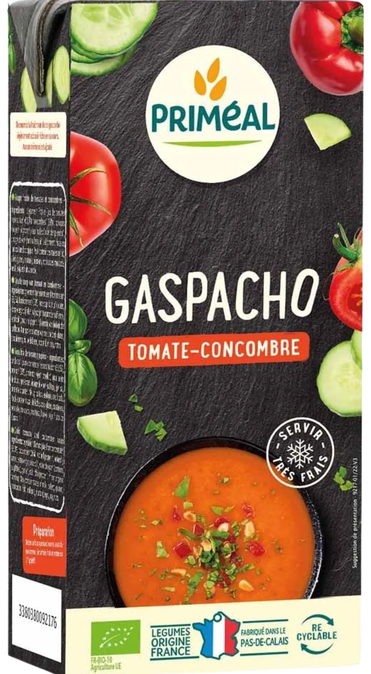 Primeal Gaspacho tomaat komkommer bio