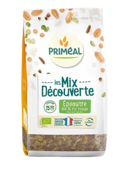 Online Primeal Granenmix tarwe spelt rode rijst bio