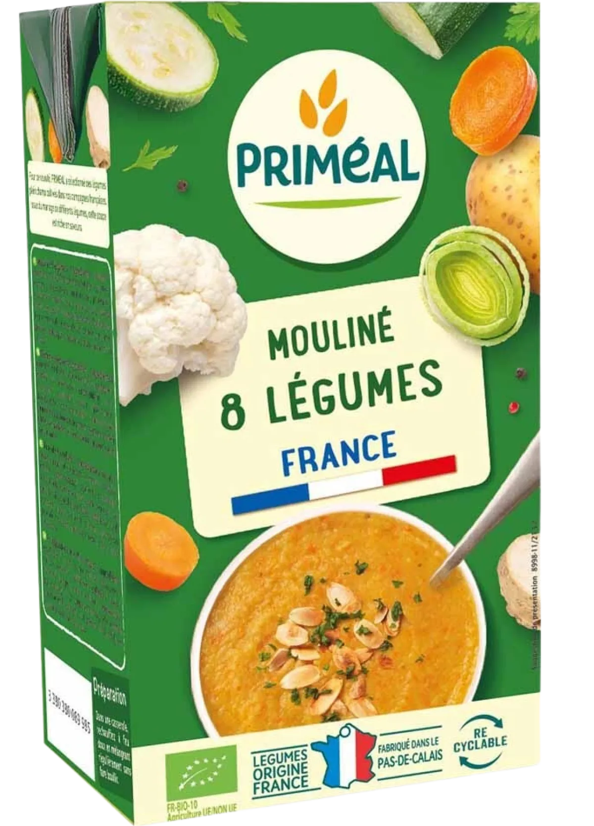 Primeal Groentesoep met 8 groentes bio