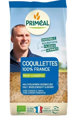 Primeal Halfvolkoren hoorntjes bio