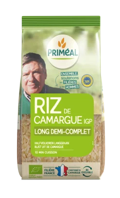 Primeal Halfvolkoren langgraan rijst camargue bio